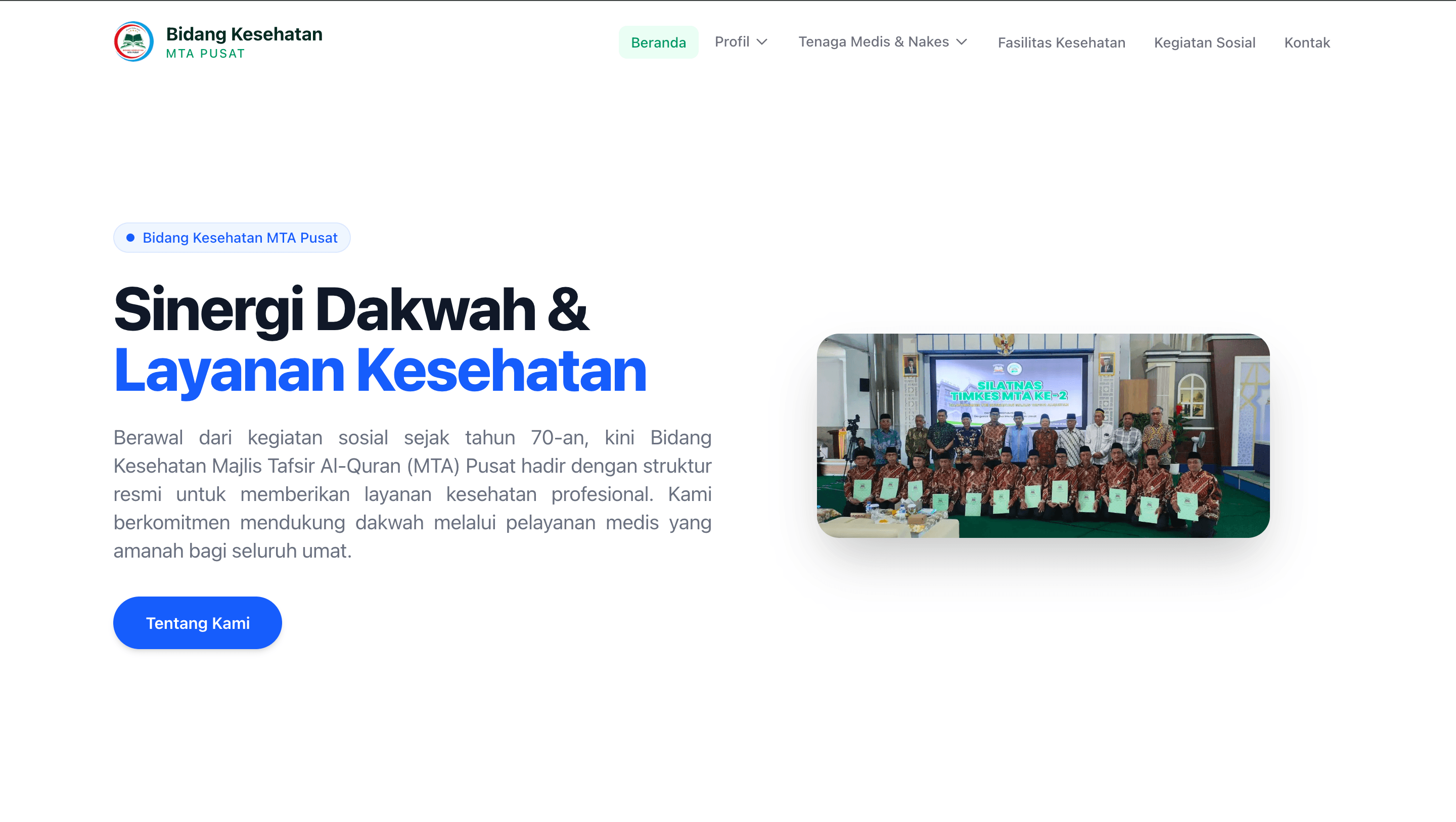 Bidang Kesehatan MTA (Majlis Tafsir Al-qur'an)